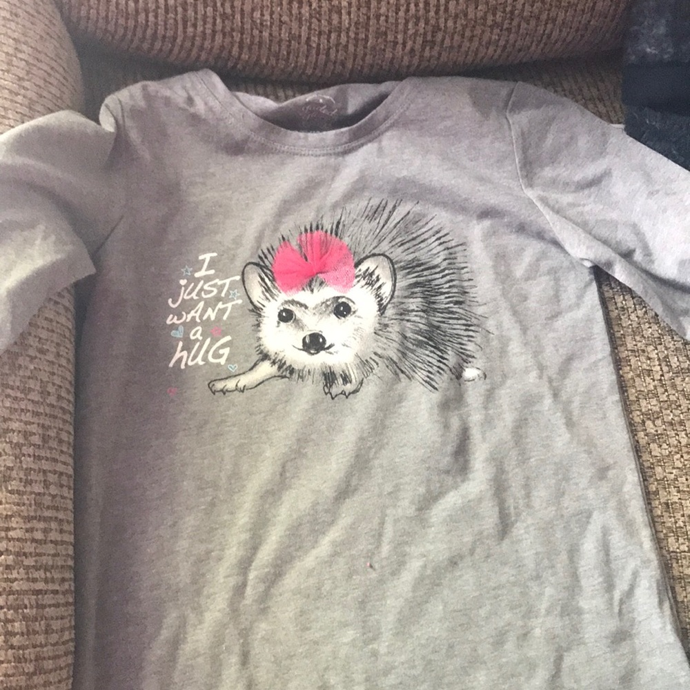 3 10/12 long sleeve shirts. 1 7/8 long sleeve